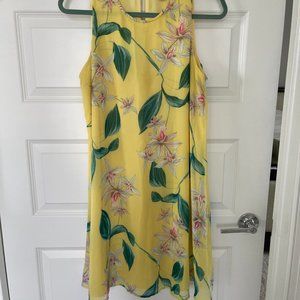 Yellow Tommy Hilfiger women's dress Size 10